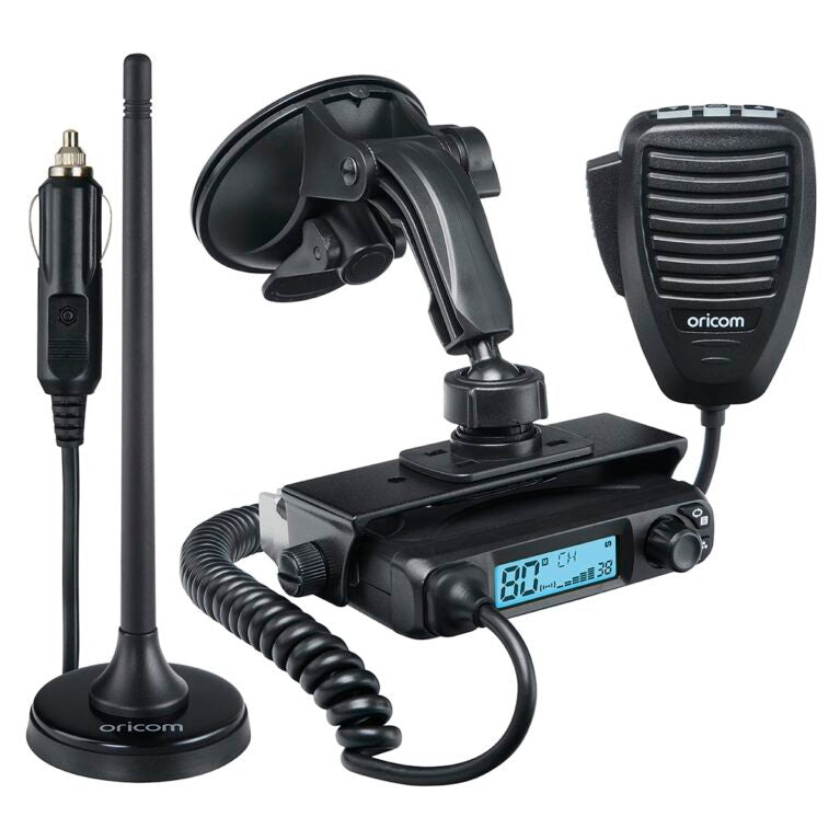 Oricom Micro 5 Watt UHF CB Radio Plug & Play Kit