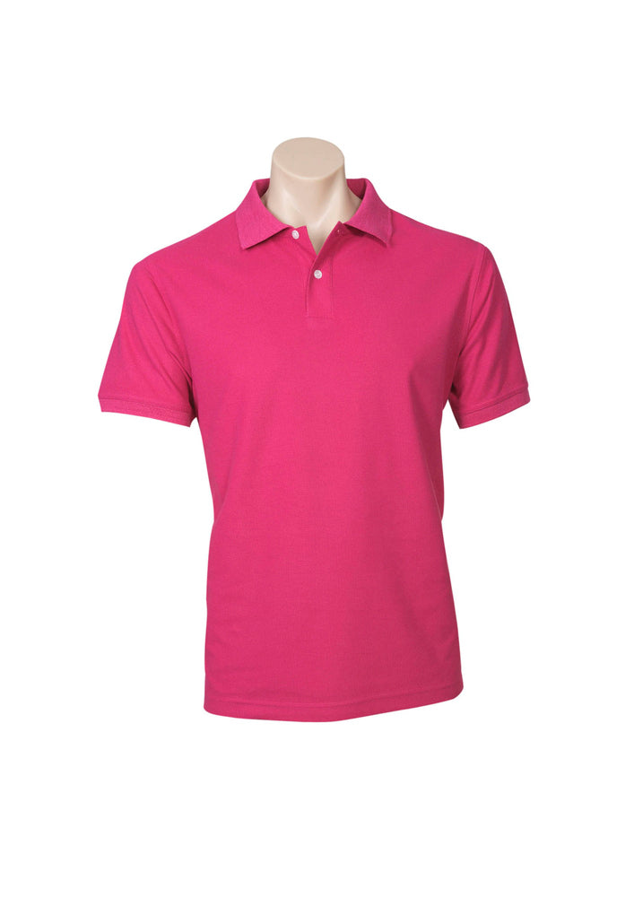 Biz Collection Mens Neon Polo