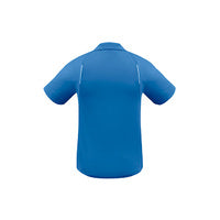 Biz Collection Mens United Short Sleeve Polo White/Black