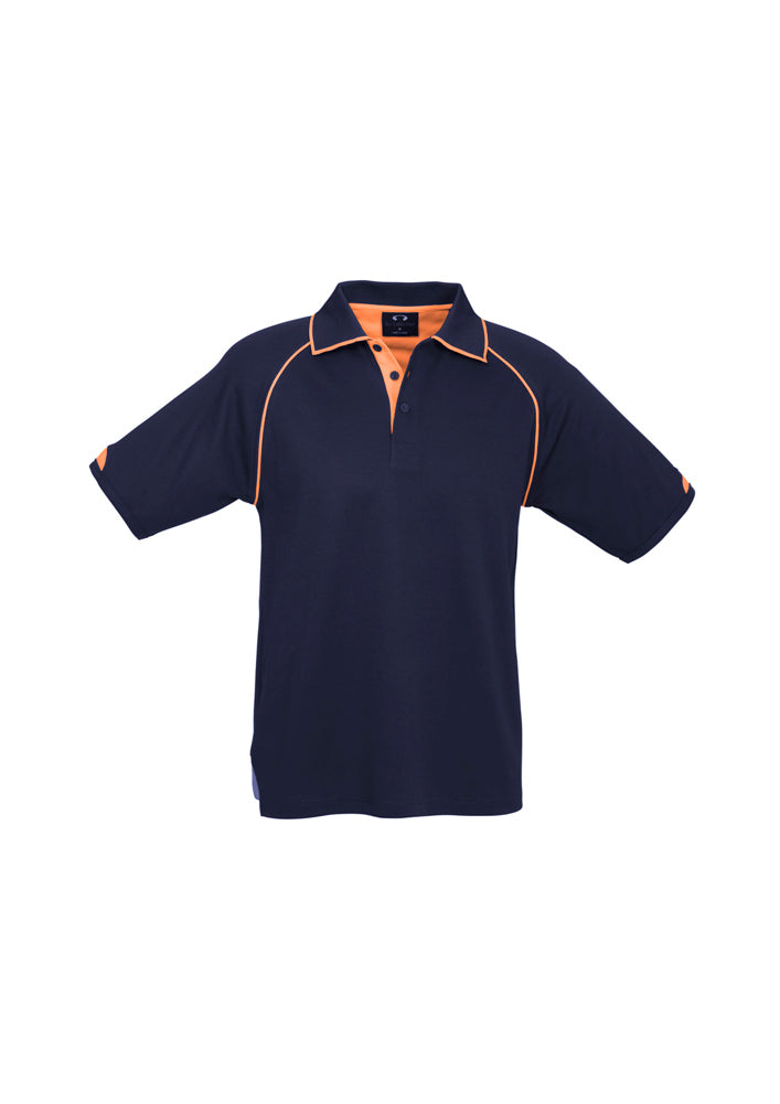 Biz Collection Mens Fusion Polo