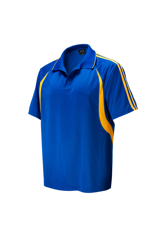Biz Collection Mens Flash Polo Red/White