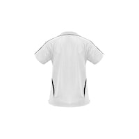 Biz Collection Ladies Flash Polo Ash/Black