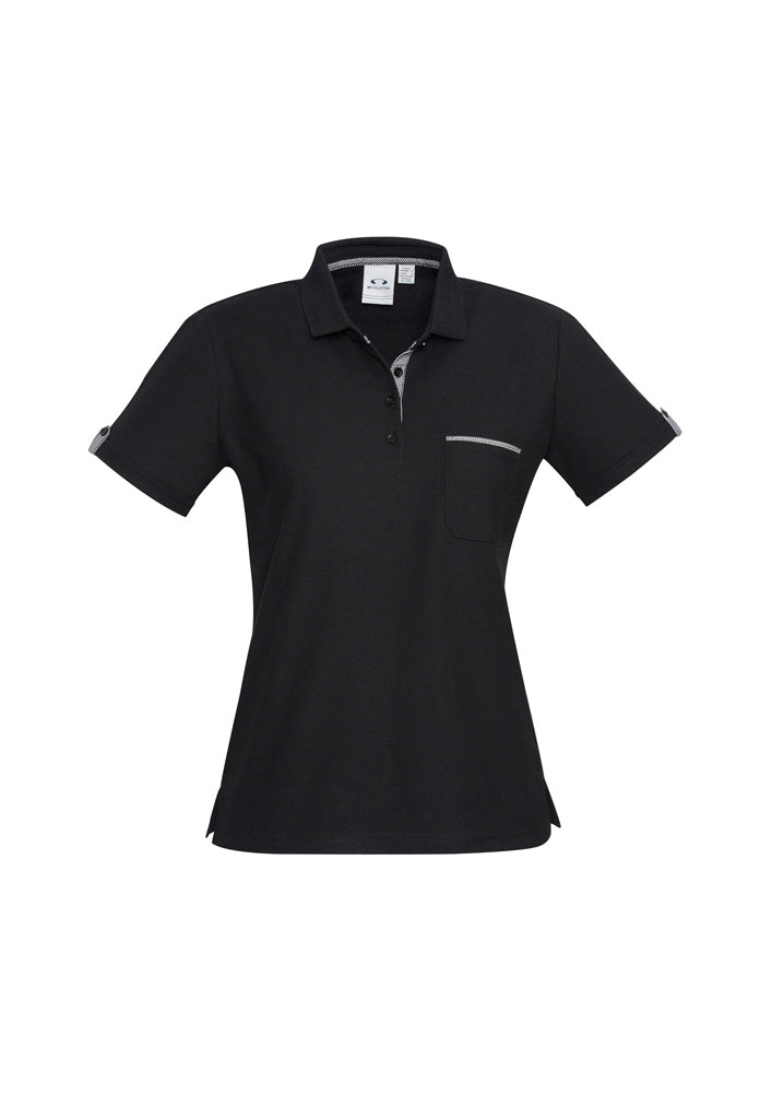 Biz Collection Ladies Edge Polo