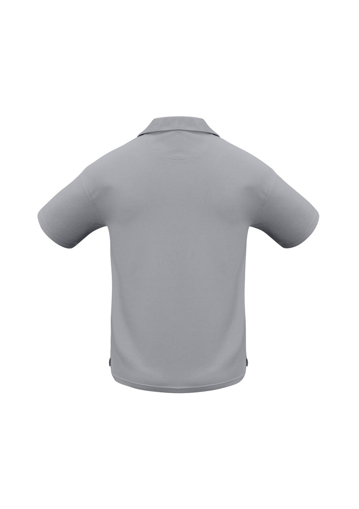 Biz Collection Mens Micro Waffle Polo