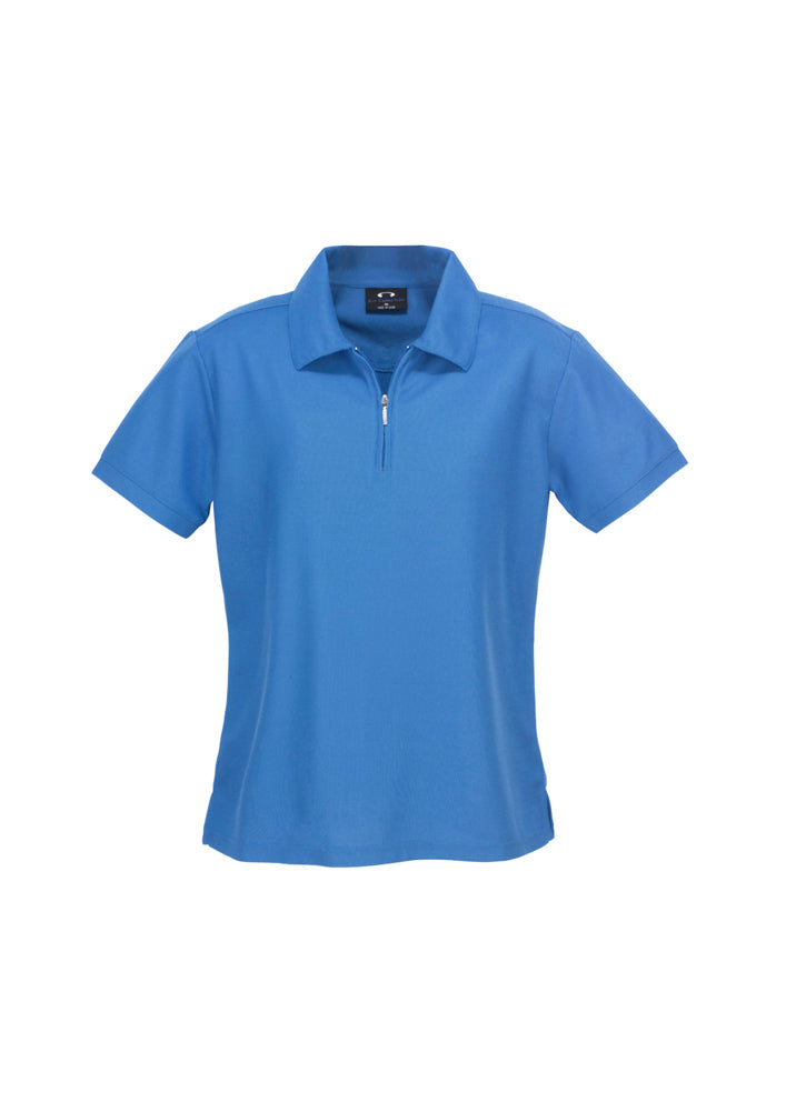 Biz Collection Ladies Micro Waffle Polo