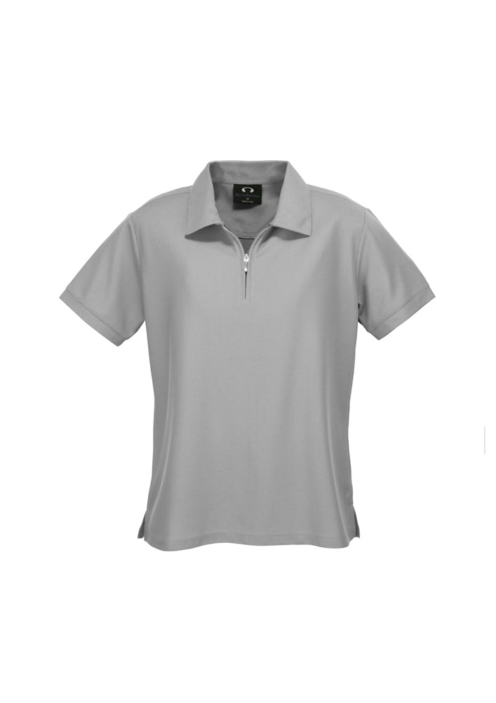 Biz Collection Ladies Micro Waffle Polo