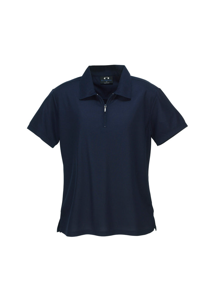 Biz Collection Ladies Micro Waffle Polo