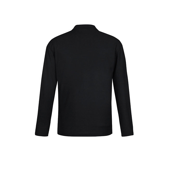 Biz Collection Crew Mens Long Sleeve Polo