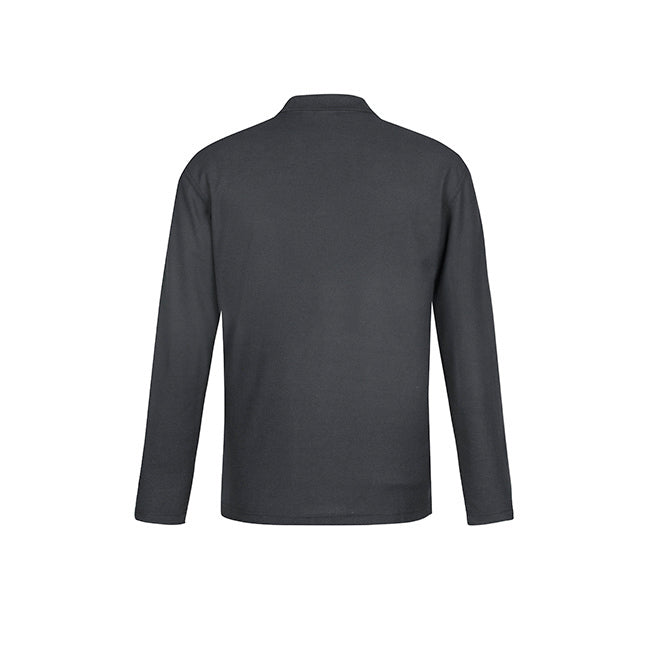 Biz Collection Crew Mens Long Sleeve Polo