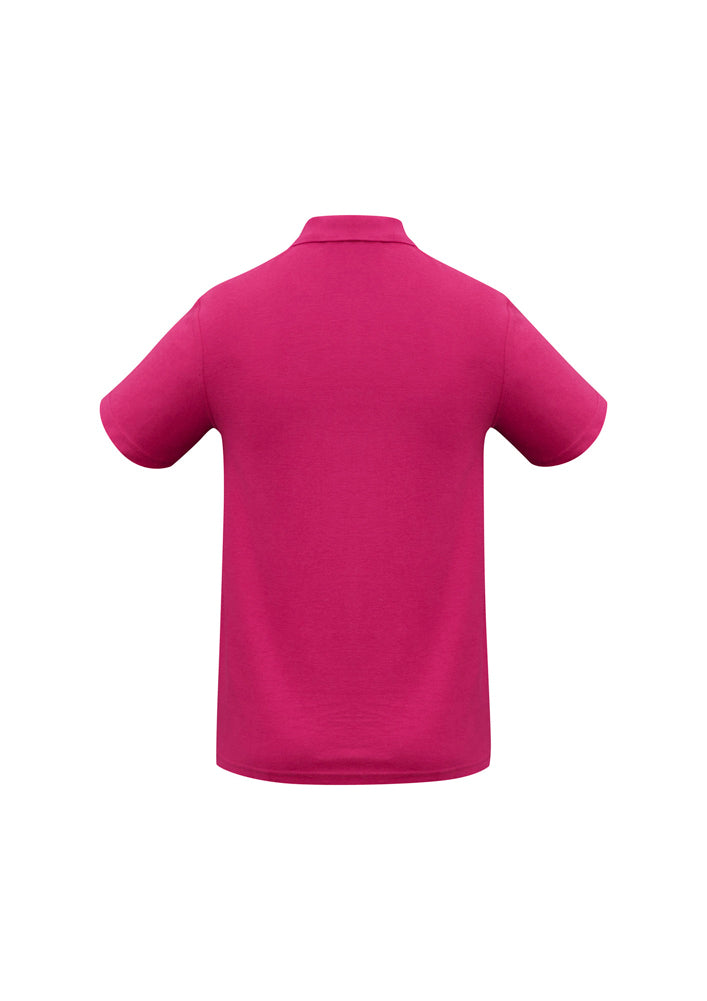 Biz Collection Mens Crew Polo Black