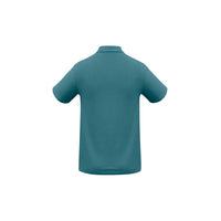 Biz Collection Mens Crew Polo Grey Marle