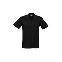 Biz Collection Mens Crew Polo Grey Marle