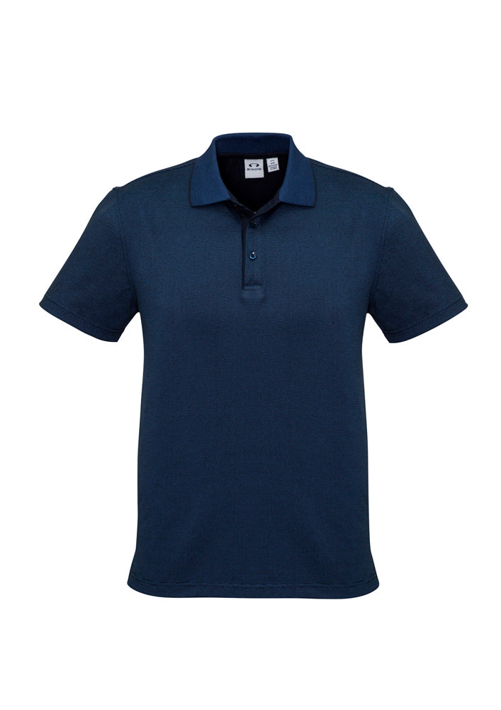 Biz Collection Mens Shadow Polo