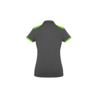 Biz Collection Ladies Rival Polo Black/White