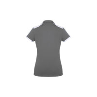 Biz Collection Ladies Rival Polo Black/White