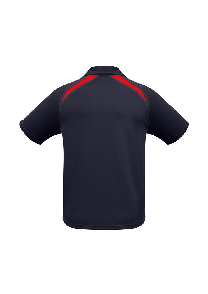 Biz Collection Mens Splice Polo