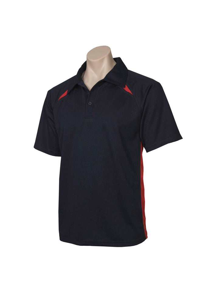 Biz Collection Mens Splice Polo
