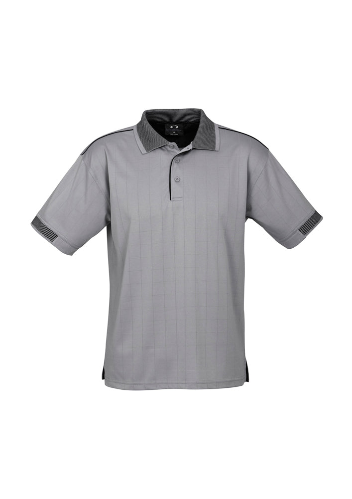 Biz Collection Mens Noosa Self Check Polo