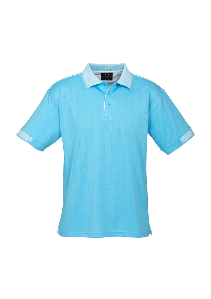 Biz Collection Mens Noosa Self Check Polo
