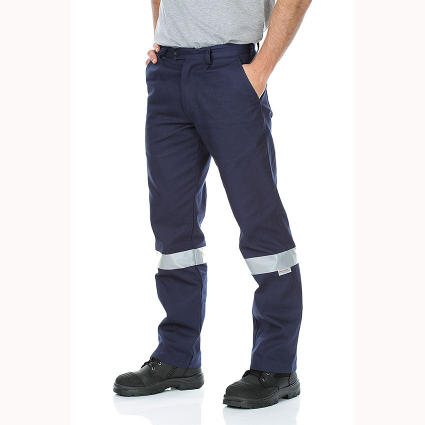 WORKIT Cotton Drill Regular Weight Taped Work Pants