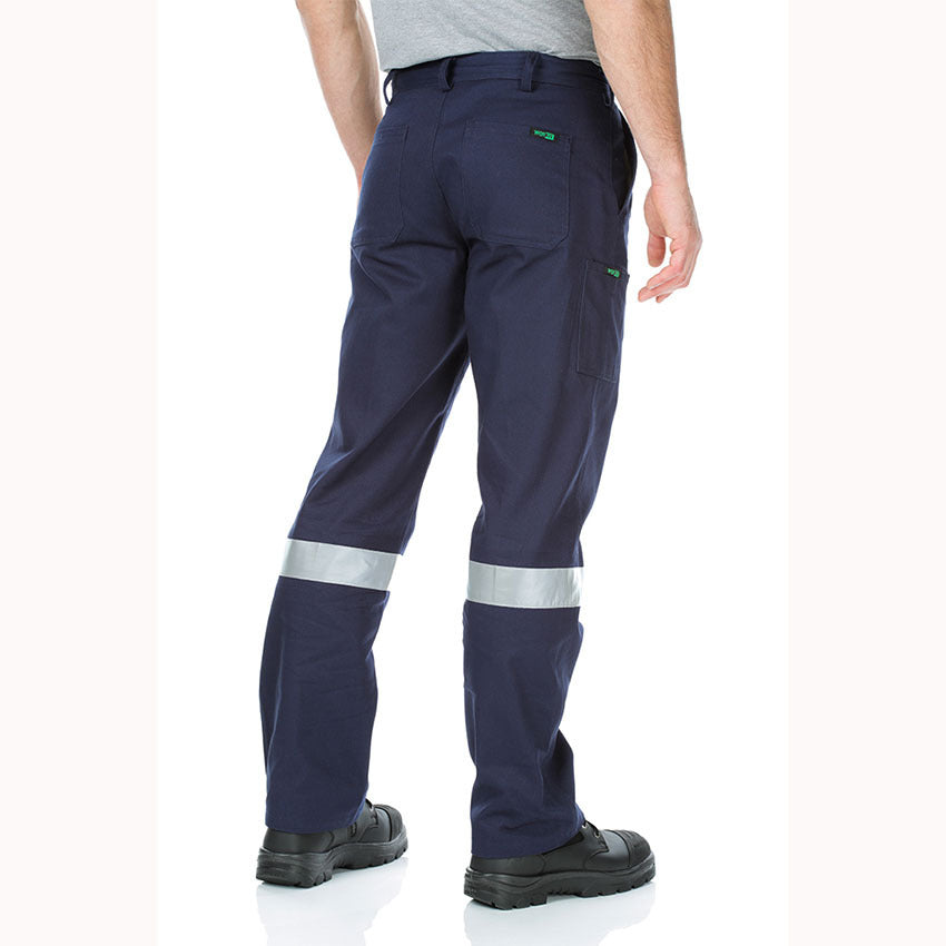 WORKIT Cotton Drill Regular Weight Taped Work Pants