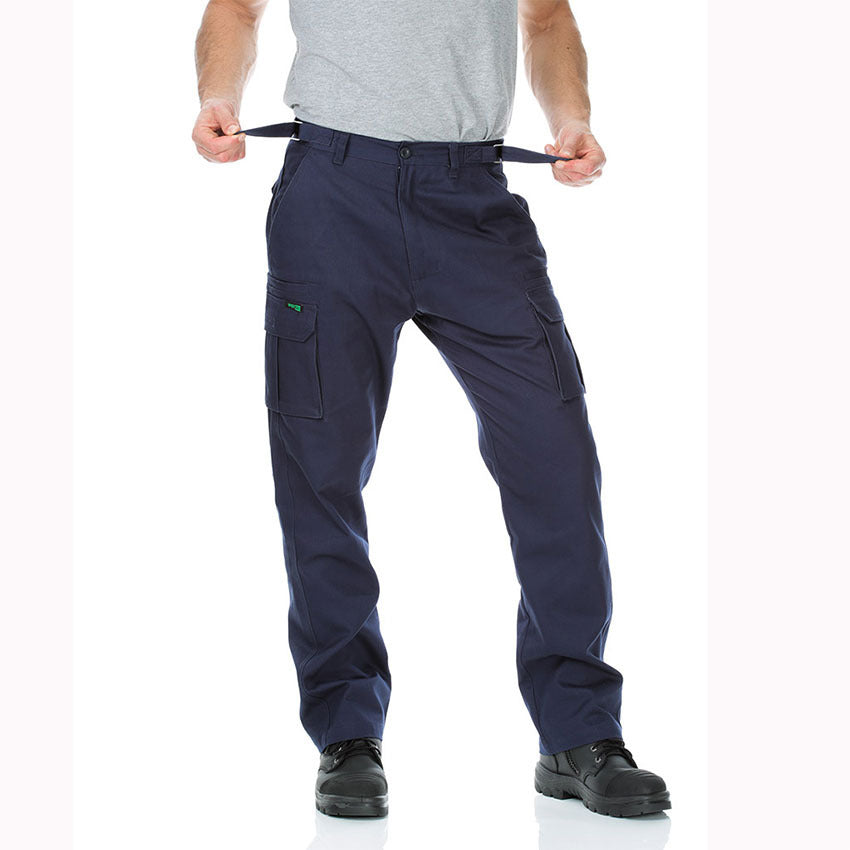 WORKIT Cotton Drill Regular Weight Multi Pocket Cargo Pants