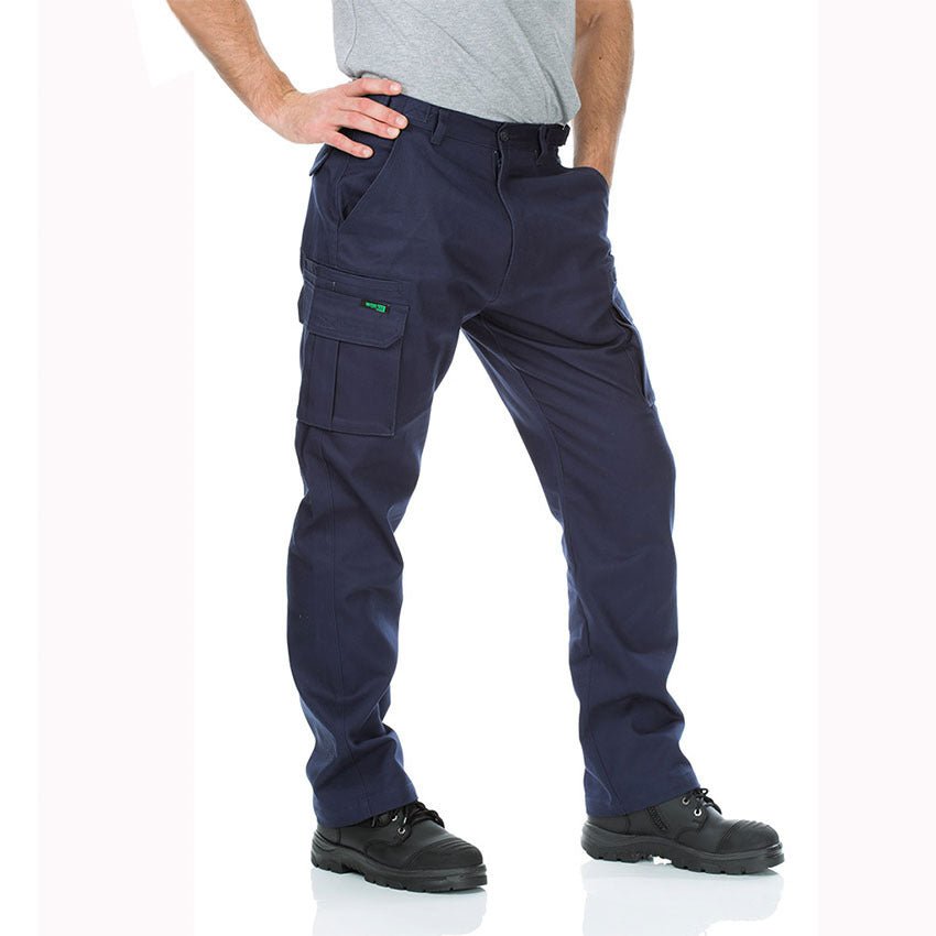 WORKIT Cotton Drill Regular Weight Multi Pocket Cargo Pants