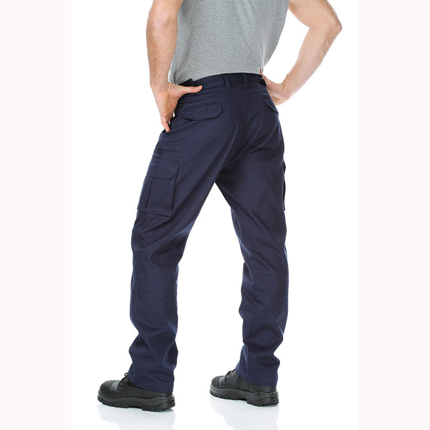 WORKIT Cotton Drill Regular Weight Multi Pocket Cargo Pants
