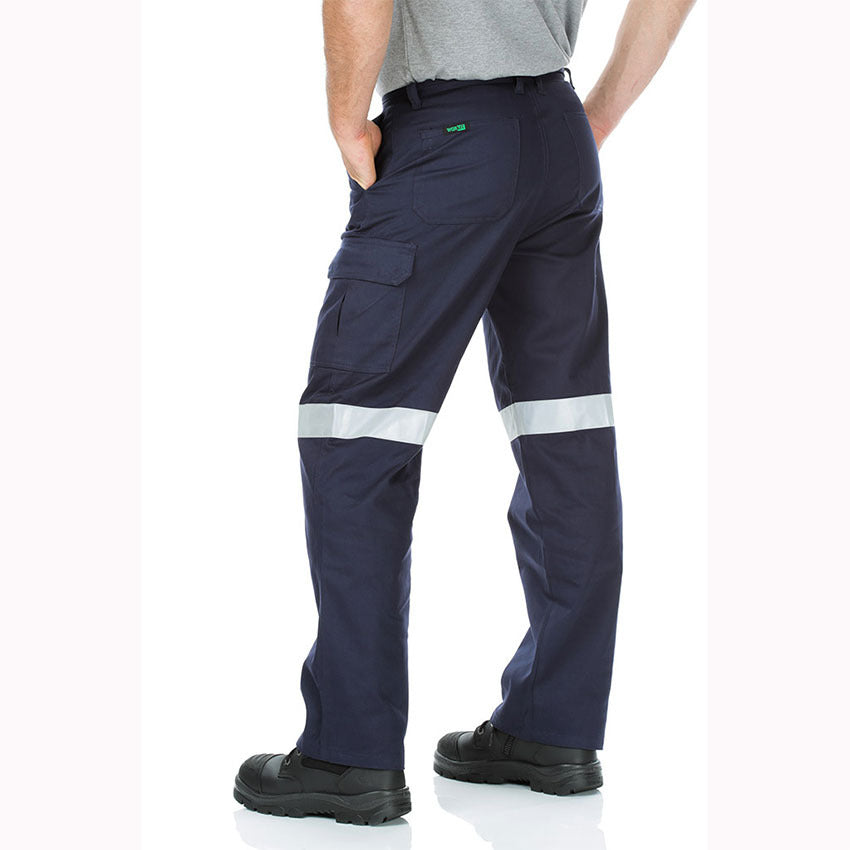 WORKIT Cotton Drill Regular Weight Taped Cargo Pants