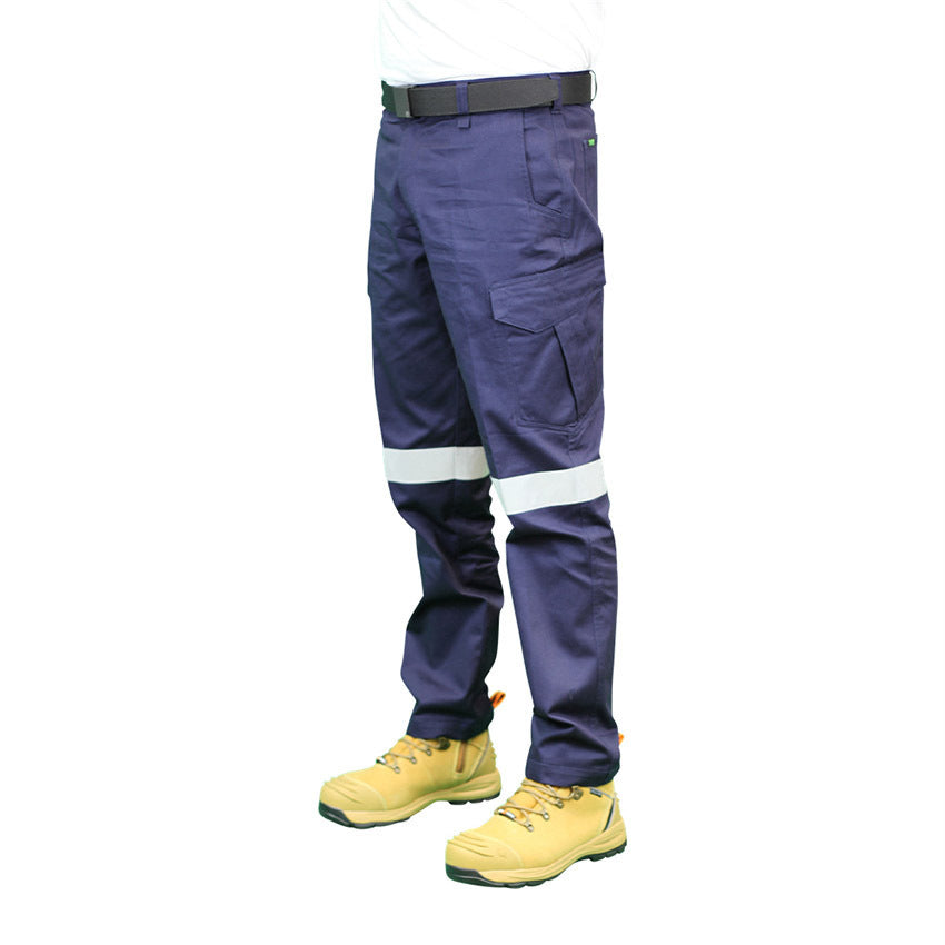 WORKIT Lightweight Cotton Drill Modern Fit Taped Cargo Pants