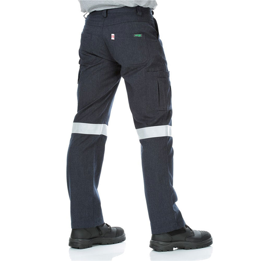 WORKIT Fire Resistant RIPSTOP FR Inherent 215gsm Taped Cargo Pants