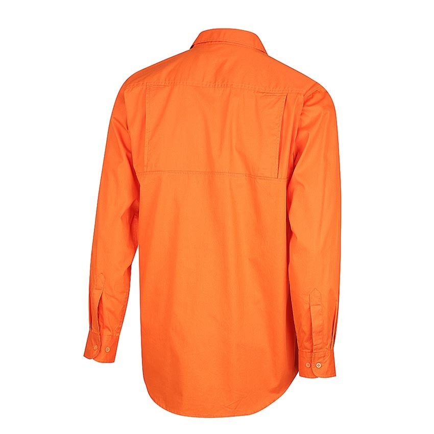 WORKIT Hi-Vis Lightweight Adjustable Cuff Shirt