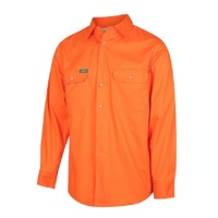 WORKIT Hi-Vis Lightweight Adjustable Cuff Shirt