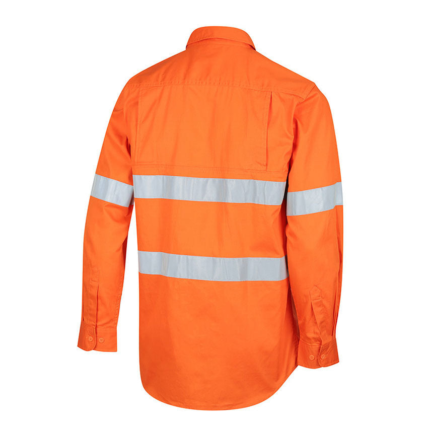 WORKIT Hi-Vis 2 Tone Vented Regular Weight Taped Shirt
