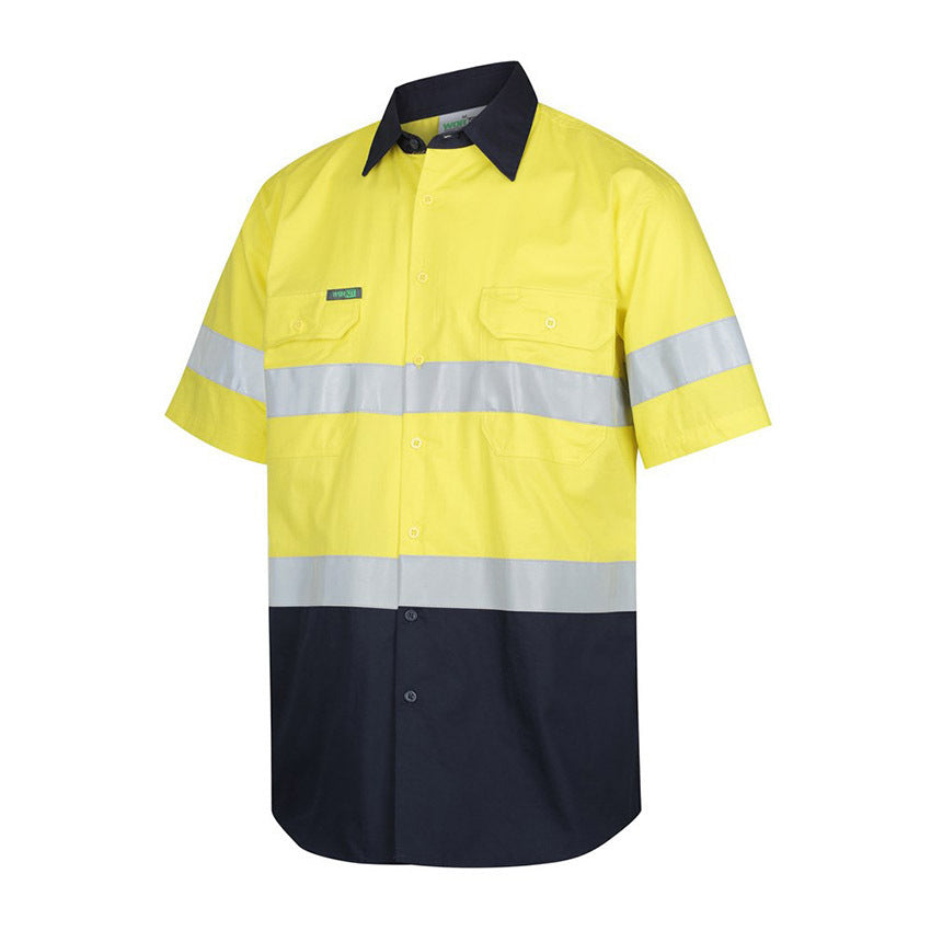 WORKIT Hi-Vis Lightweight Short Sleeve Taped Shirt