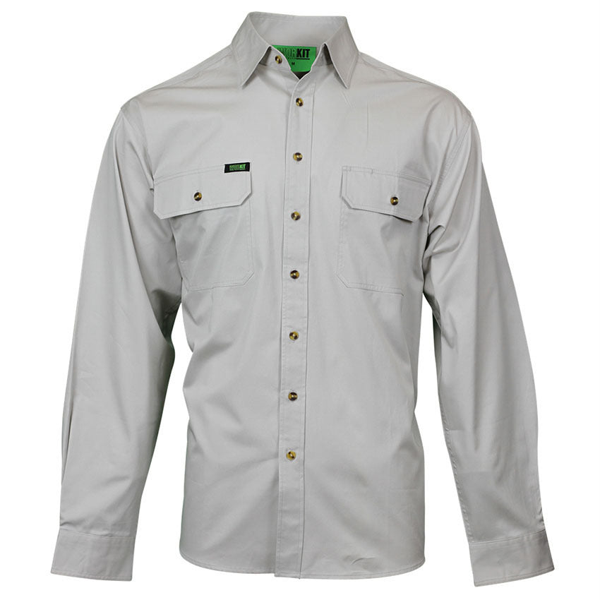 WORKIT Lightweight Full Button Shirt