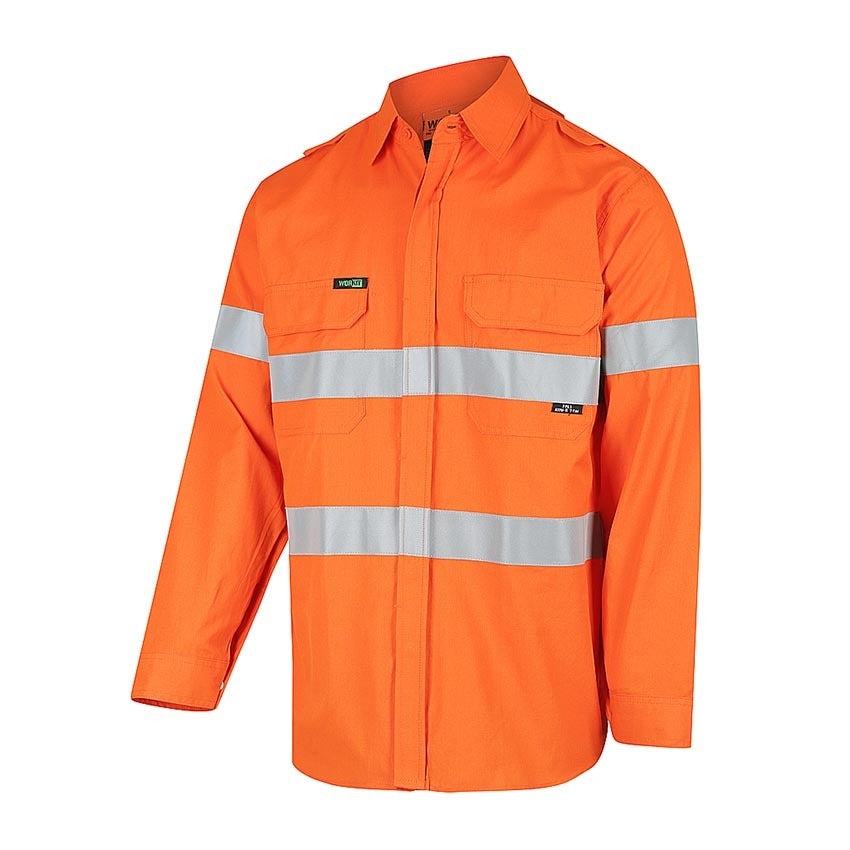 WORKIT Fire Resistant PPE1 FR Inherent 155gsm Lightweight Taped Shirt