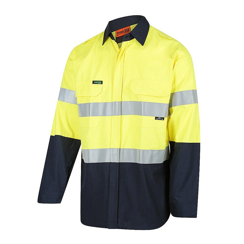 WORKIT Fire Resistant PPE1 FR Inherent 155gsm Lightweight Taped Shirt