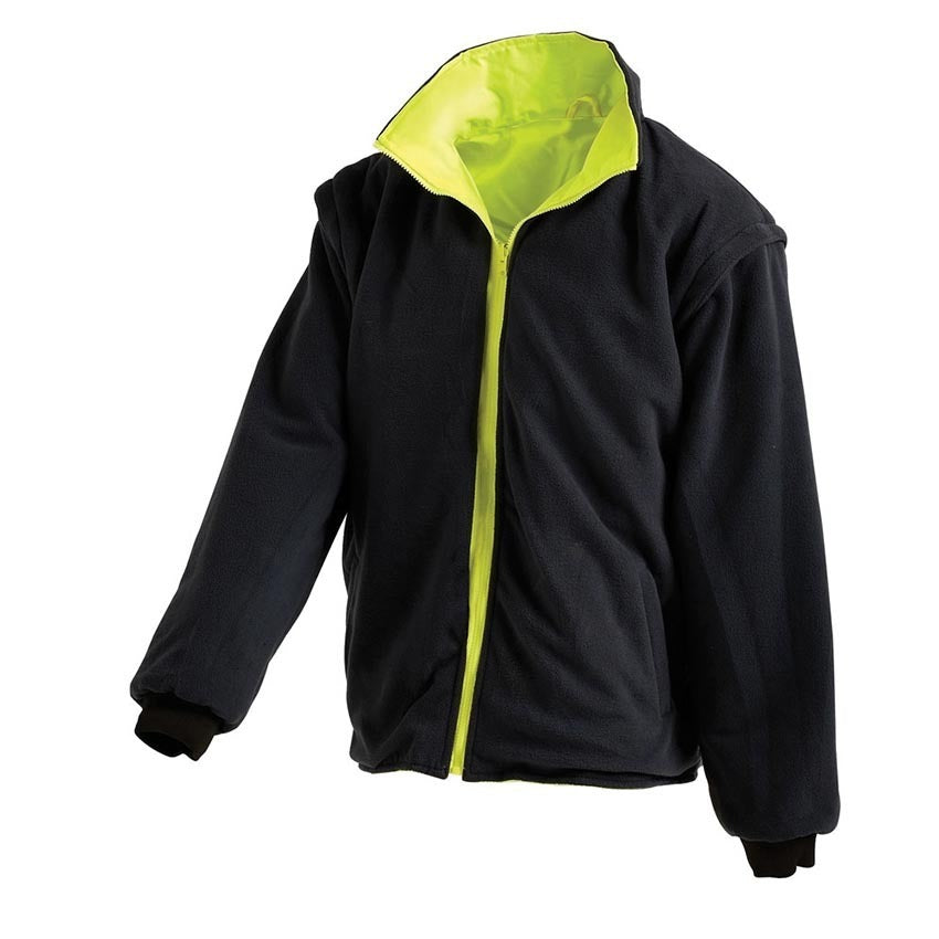 WORKIT Hi-Vis 2 Tone 5 in 1 Waterproof Biomotion Taped Jacket