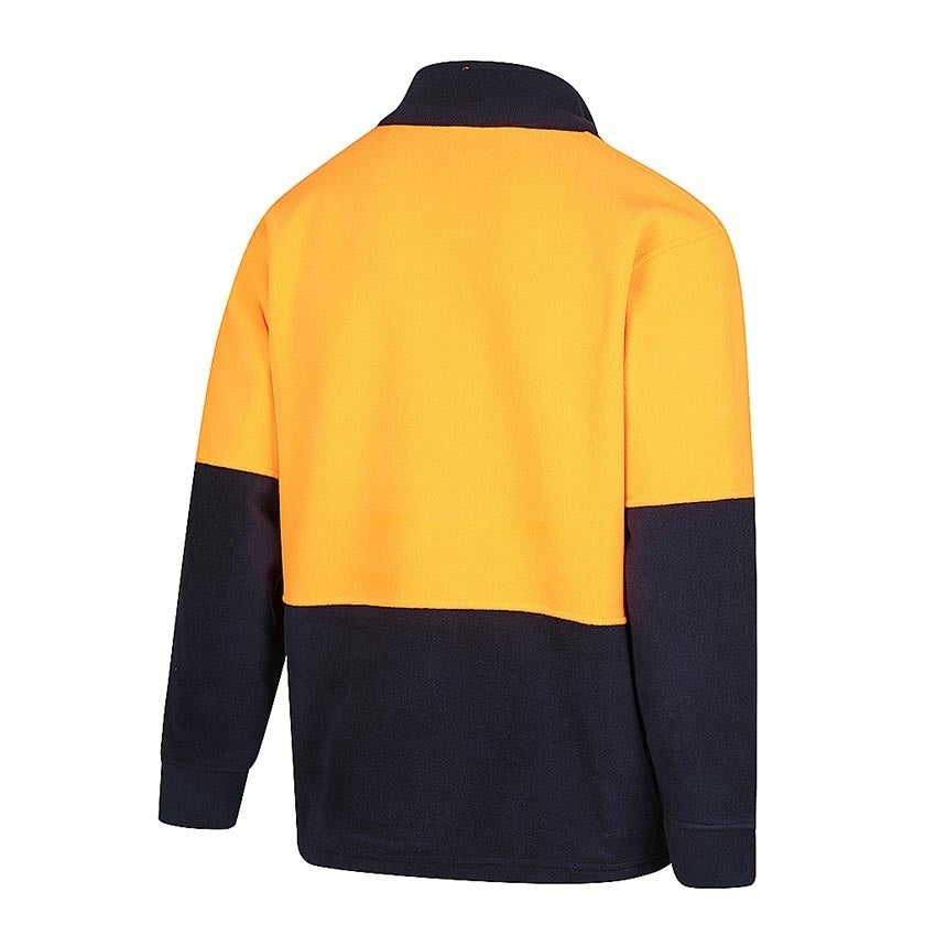 WORKIT Hi-Vis 2 Tone 1/4 Zip Polar Fleece Jumper