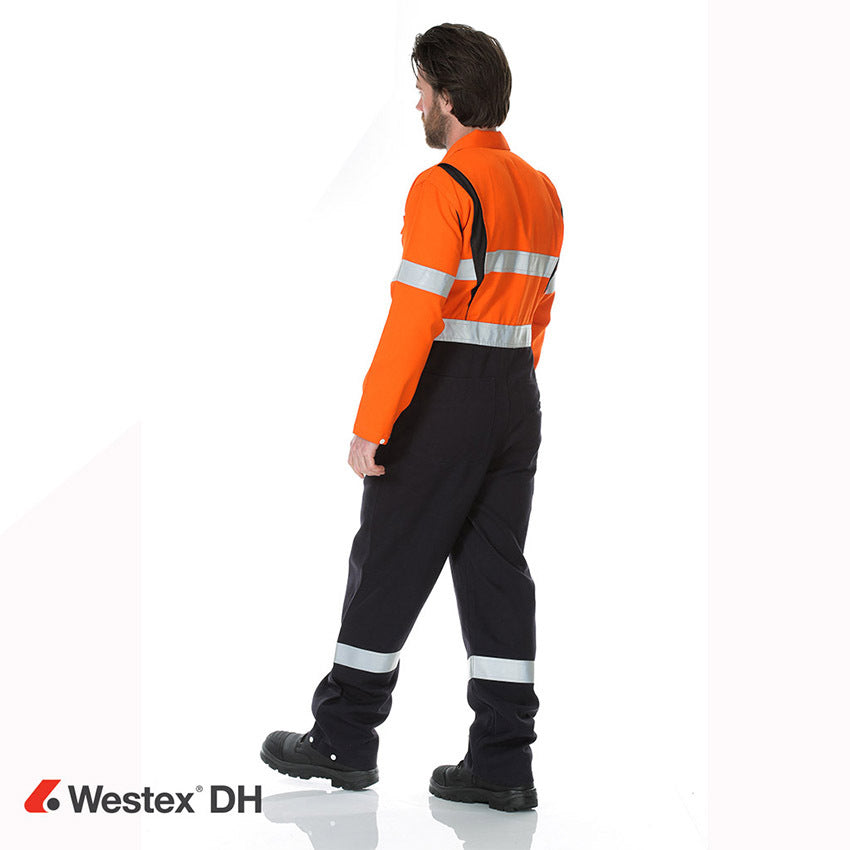 WORKIT WESTEX DH FR Inherent 220gsm Vented Taped Coverall