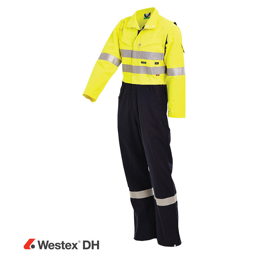 WORKIT WESTEX DH FR Inherent 220gsm Vented Taped Coverall