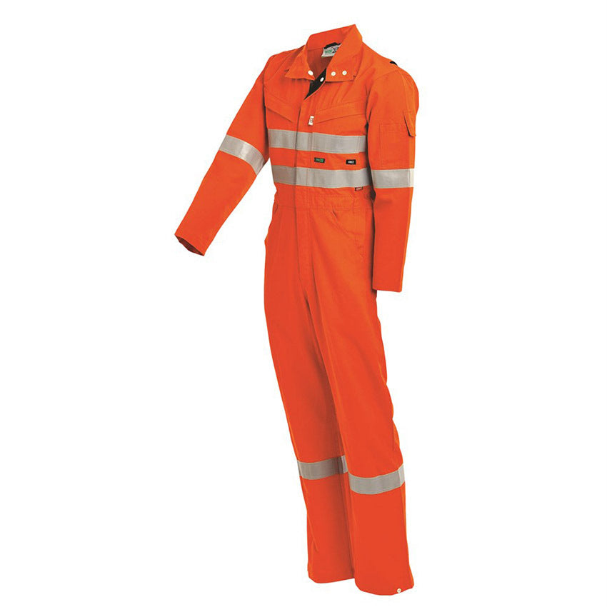 WORKIT Fire Resistant FR Inherent 215gsm Vented Taped Coverall