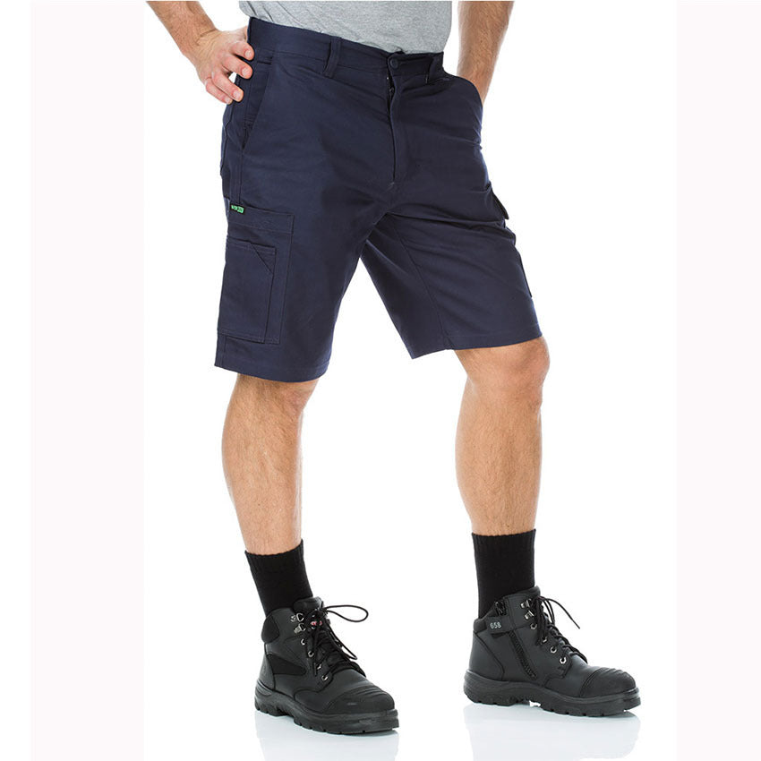 WORKIT Lightweight Cotton Drill Cargo Shorts