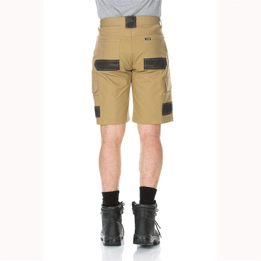 WORKIT Decoy Canvas Modern Fit Stretch Cargo Shorts
