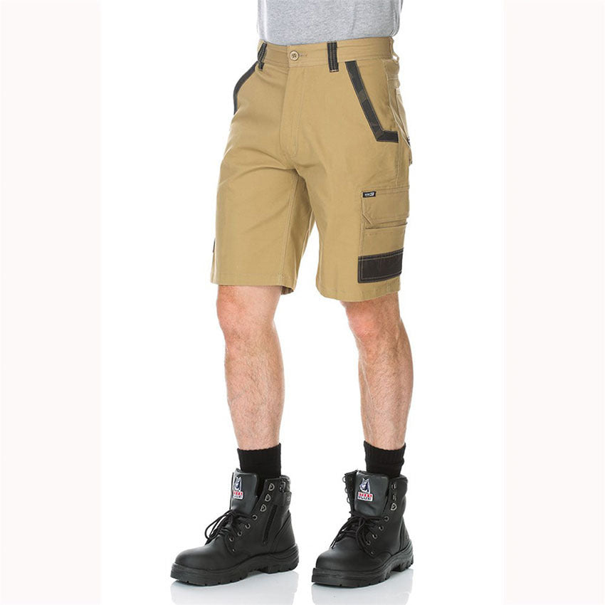 WORKIT Decoy Canvas Modern Fit Stretch Cargo Shorts