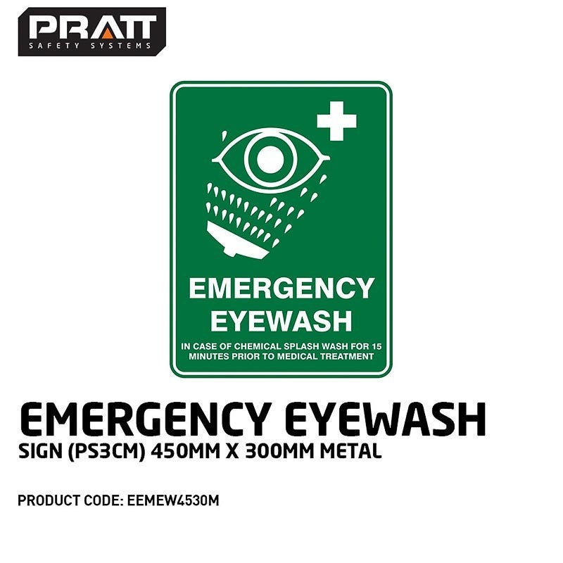 Emergency Eyewash Sign