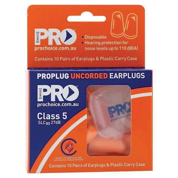 Probullet Disposable Uncorded Earplugs Uncorded