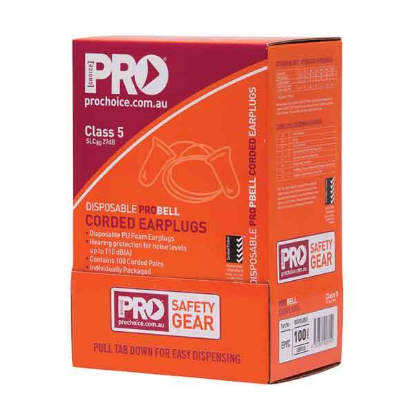 Probell Disposable Corded Earplugs Corded