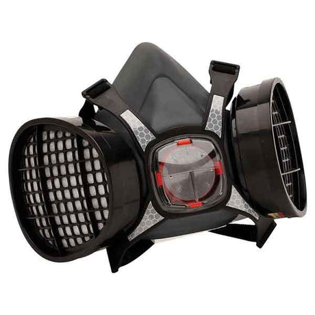 Assembled Half Mask with ABEK1 Cartridges